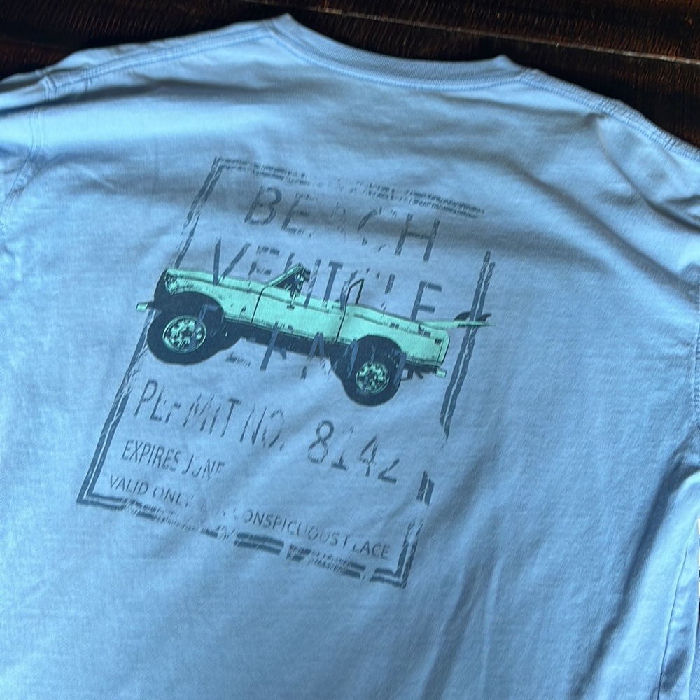 Coastal Cotton Long Sleeve Logo Shirt with Bronco